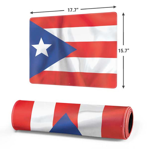 Puerto Rico Flag Gaming Mouse Pad